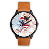 Pug Dog Texas Christmas Special Wrist Watch