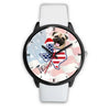 Pug Dog Texas Christmas Special Wrist Watch