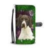 German Shorthaired Pointer Dog Christmas Print Wallet Case