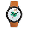 Borzoi Dog Texas Christmas Special Wrist Watch