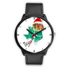 Vizsla Dog Texas Christmas Special Wrist Watch