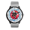 Siberian Husky Dog Texas Christmas Special Wrist Watch