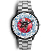 Siberian Husky Dog Texas Christmas Special Wrist Watch