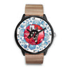 Siberian Husky Dog Texas Christmas Special Wrist Watch