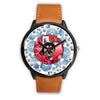 Siberian Husky Dog Texas Christmas Special Wrist Watch