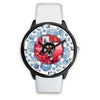 Siberian Husky Dog Texas Christmas Special Wrist Watch