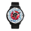 Siberian Husky Dog Texas Christmas Special Wrist Watch