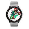 Tibetan Spaniel Texas Christmas Special Wrist Watch
