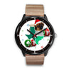 Tibetan Spaniel Texas Christmas Special Wrist Watch