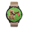 Australian Terrier On Christmas Florida Wrist Watch