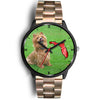 Australian Terrier On Christmas Florida Wrist Watch