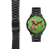 Australian Terrier On Christmas Florida Wrist Watch