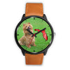 Australian Terrier On Christmas Florida Wrist Watch