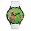 Australian Terrier On Christmas Florida Wrist Watch