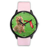 Australian Terrier On Christmas Florida Wrist Watch