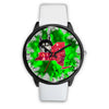 Siberian Husky Dog New York Christmas Special Wrist Watch