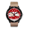 Norwich Terrier Texas Christmas Special Wrist Watch