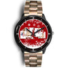 Norwich Terrier Texas Christmas Special Wrist Watch