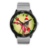 Belgian Malinois Dog On Christmas Florida Wrist Watch