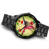 Belgian Malinois Dog On Christmas Florida Wrist Watch