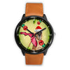 Belgian Malinois Dog On Christmas Florida Wrist Watch