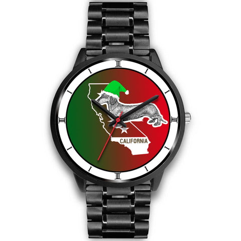 Dachshund California Christmas Special Wrist Watch