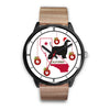 Afghan Hound California Christmas Special Wrist Watch