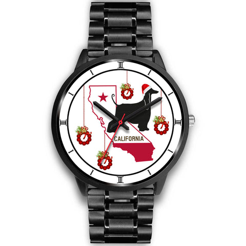 Afghan Hound California Christmas Special Wrist Watch