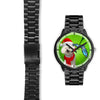 Lovely Bichon Frise On Christmas Florida Wrist Watch