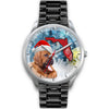 Bloodhound On Christmas Florida Wrist Watch