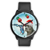 Cane Corso On Christmas Florida Wrist Watch