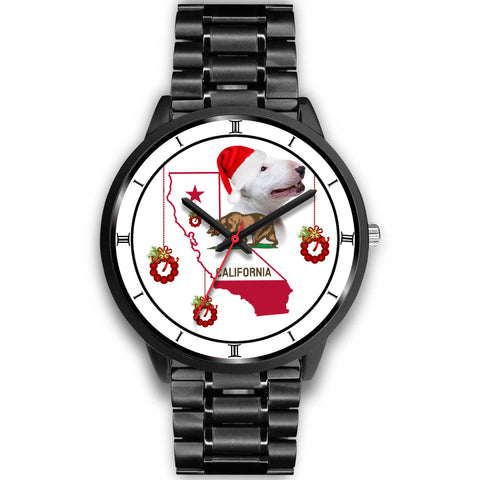 Bull Terrier California Christmas Special Wrist Watch