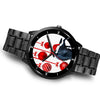 Customized Dog Print Christmas Special Black Wrist Watch