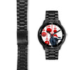 Customized Dog Print Christmas Special Black Wrist Watch