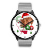 Vizsla Dog California Christmas Special Wrist Watch