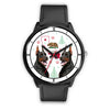 Doberman Pinscher California Christmas Special Wrist Watch