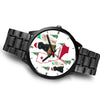 Poodle Dog California Christmas Special Wrist Watch