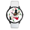 Poodle Dog California Christmas Special Wrist Watch