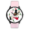 Poodle Dog California Christmas Special Wrist Watch