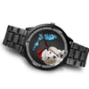 Cute Dachshund Dog On Christmas Florida Wrist Watch