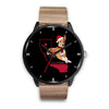 Basenji Dog California Christmas Special Wrist Watch