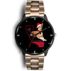 Basenji Dog California Christmas Special Wrist Watch