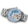Cute Dalmatian On Christmas Florida Wrist Watch