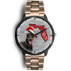 Dobermann On Christmas Florida Wrist Watch