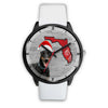 Dobermann On Christmas Florida Wrist Watch