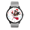 Bernese Mountain Dog California Christmas Special Wrist Watch