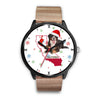 Bernese Mountain Dog California Christmas Special Wrist Watch