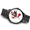 Bernese Mountain Dog California Christmas Special Wrist Watch