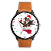 Bernese Mountain Dog California Christmas Special Wrist Watch