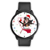 Bernese Mountain Dog California Christmas Special Wrist Watch